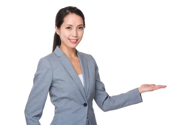 Young asian businesswoman in business suit Royalty Free Stock Images