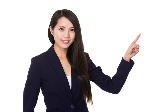 Junge asiatische Geschäftsfrau in Business-Anzug — Stockfoto