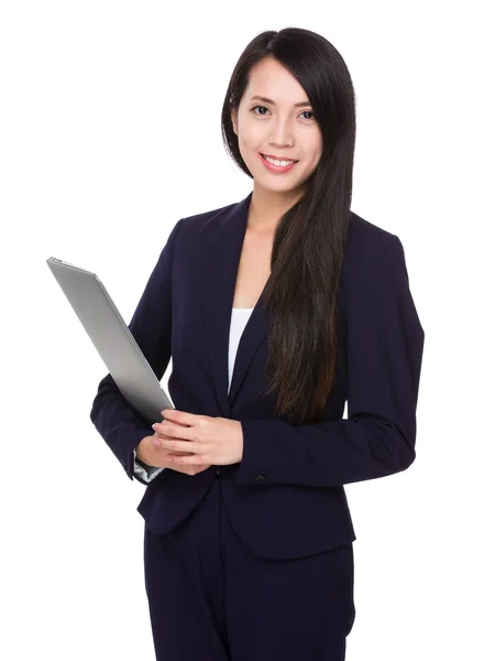 Joven asiática mujer de negocios traje — Foto de Stock