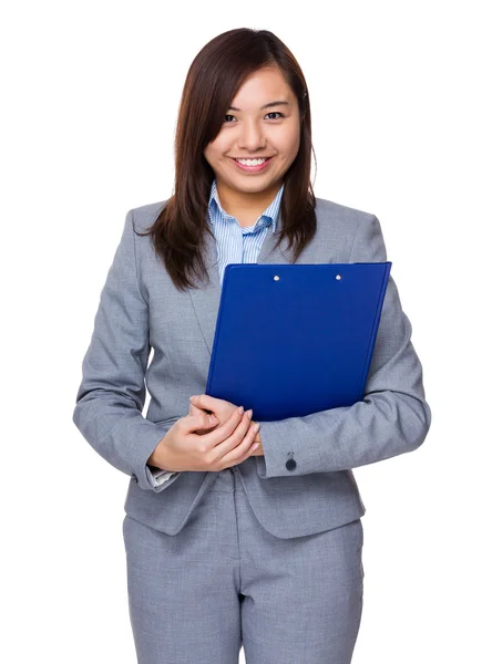 Young asian businesswoman in business suit — Stock Photo, Image