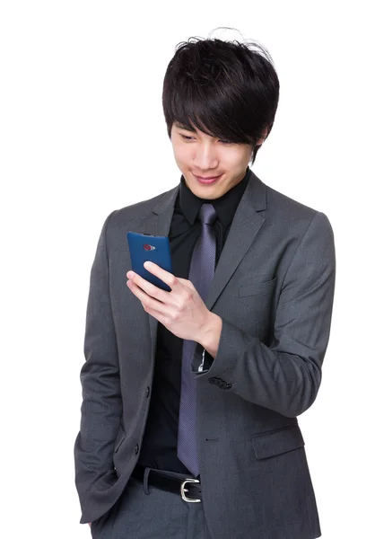 Joven asiático hombre de negocios traje — Foto de Stock