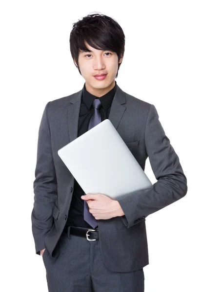 Young asian businessman in business suit — Stock Photo, Image