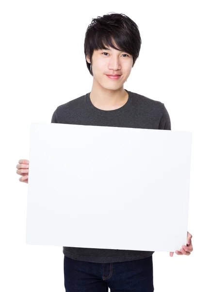 Asiatique jeune homme en gris t-shirt — Photo