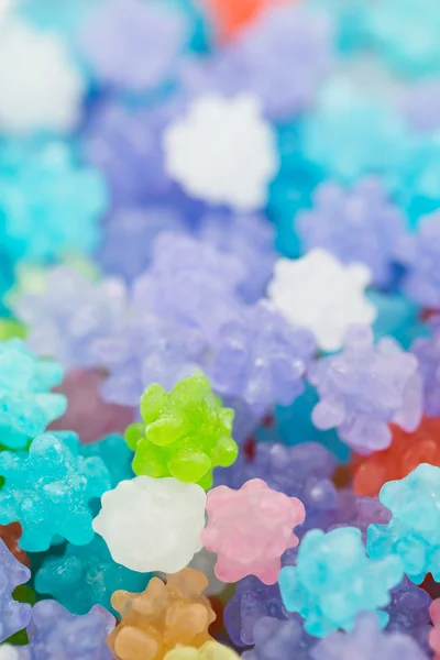 Japanese colored candies — Stock Photo, Image