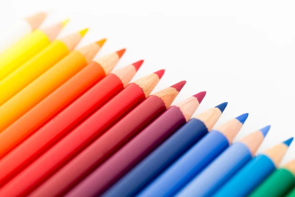 Lot of colorful pencils — Stock Photo, Image