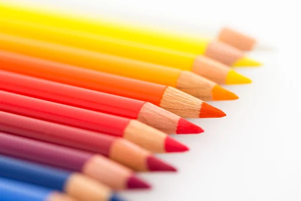 Lot of colorful pencils — Stock Photo, Image