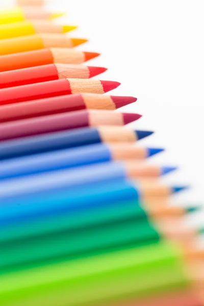 Lot of colorful pencils — Stock Photo, Image