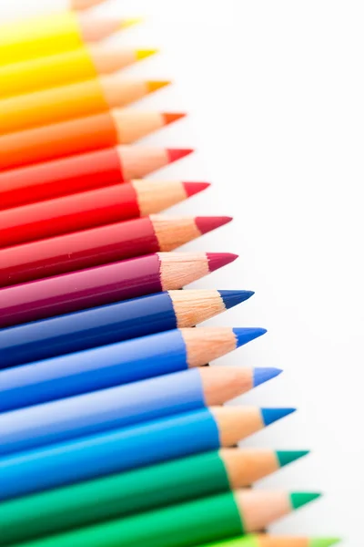 Beaucoup de crayons colorés — Photo