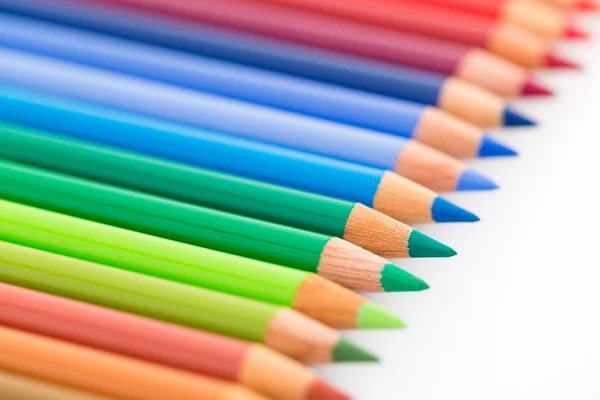 Lot of colorful pencils — Stock Photo, Image