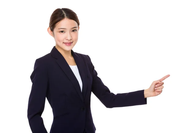 Young asian businesswoman in business suit — Stock Photo, Image