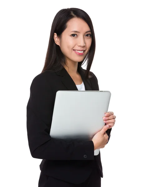 Young asian businesswoman in business suit — Stock Photo, Image