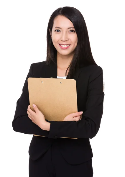 Joven asiática mujer de negocios traje —  Fotos de Stock