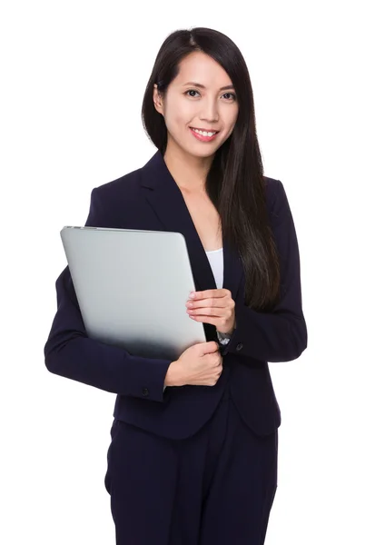 Young asian businesswoman in business suit — Stock Photo, Image