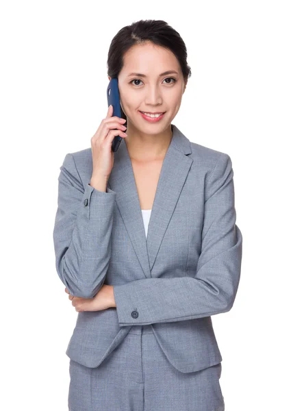 Joven asiática mujer de negocios traje — Foto de Stock