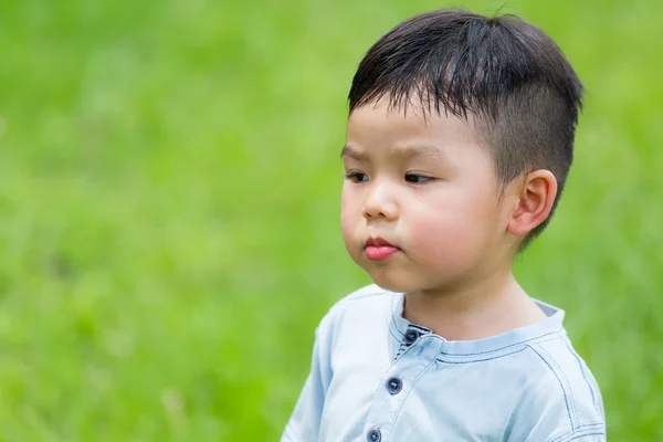 Cute Asian little boy — Stock Photo, Image