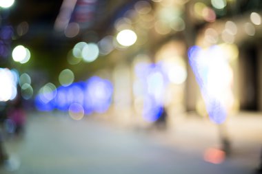 bokeh gece ışık