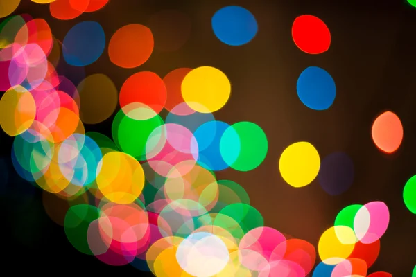 Bokeh luces desenfocadas — Foto de Stock