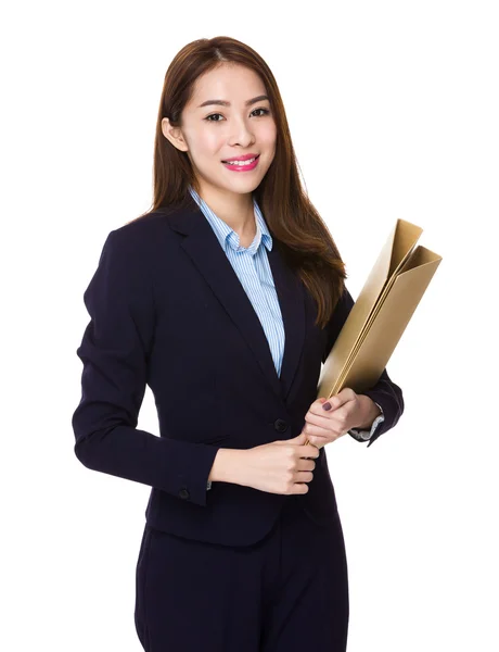 Young asian businesswoman in business suit