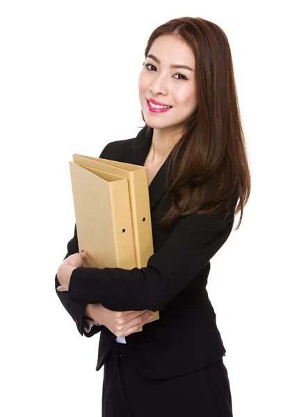 Young asian businesswoman in business suit