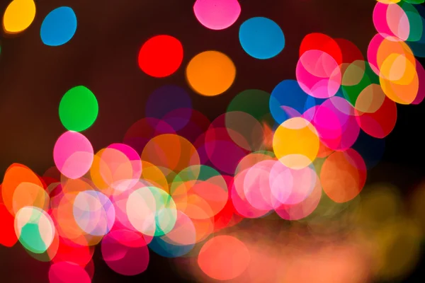 Bokeh defocused lampor — Stockfoto