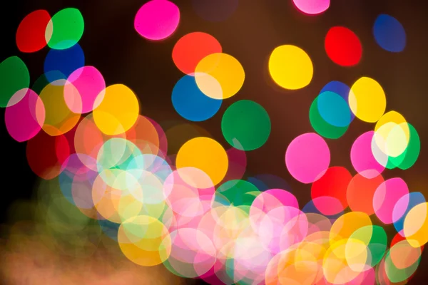 Bokeh luzes desfocadas — Fotografia de Stock