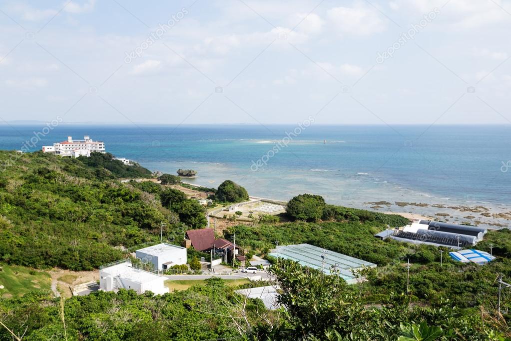 Village in Okinawa island