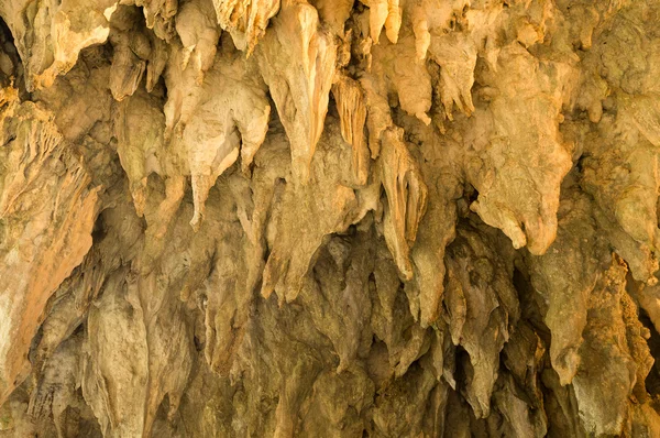 Stalactites inside cave — Stock Photo, Image