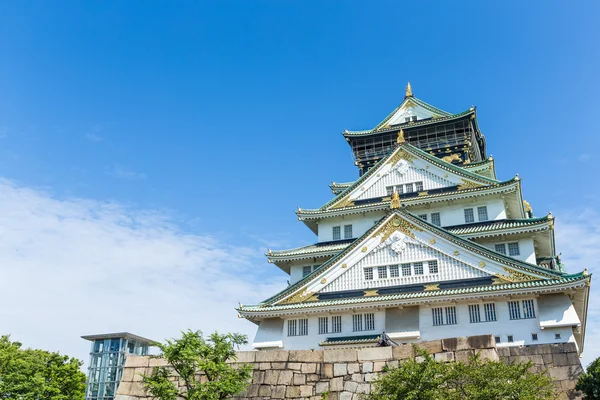 Tradiční hrad Osaka v Japonsku — Stock fotografie