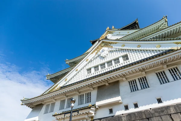 Tradiční hrad Osaka v Japonsku — Stock fotografie