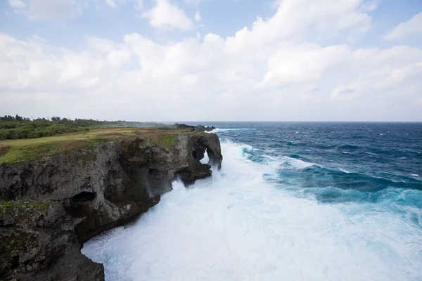 Cabo de Manzamo en Okinawa — Foto de Stock