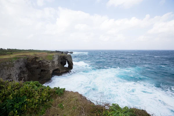 Cabo de Manzamo en Okinawa — Foto de Stock