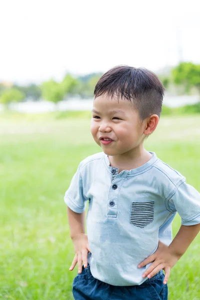 Cute Asian little boy — Stock Photo, Image