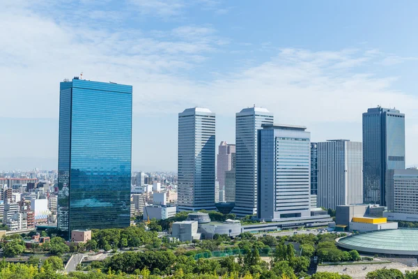 Beautiful Osaka cityscape — Stock Photo, Image