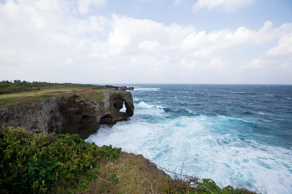 Cabo de Manzamo en Okinawa — Foto de Stock