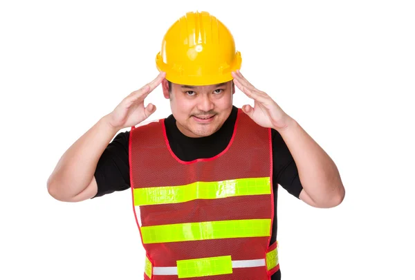 Asian mature engineer — Stock Photo, Image