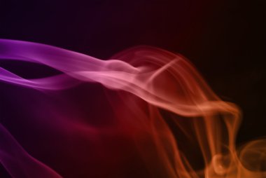 soyut duman dalgalar