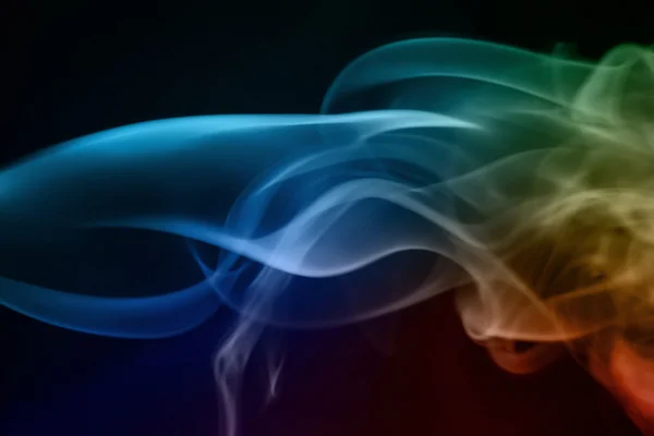 soyut duman dalgalar