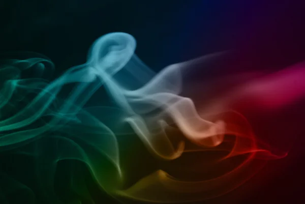 Abstract smoke waves — ストック写真