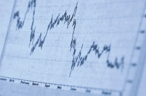 Gráfico de negocios — Foto de Stock