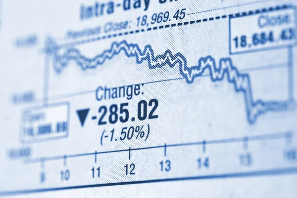 Affärsdiagram — Stockfoto