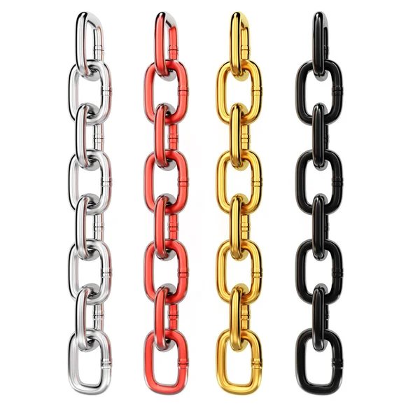 Cadenas de colores — Foto de Stock