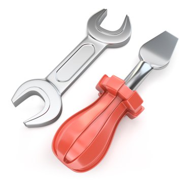 tornavida ve İngiliz anahtarı