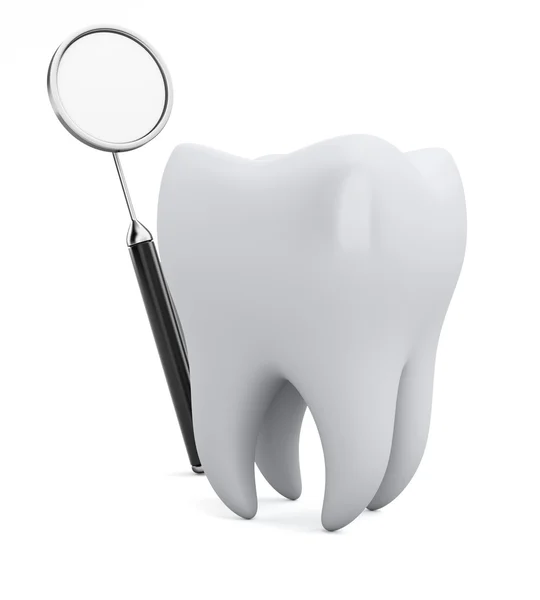 Tand en tandheelkundige — Stockfoto