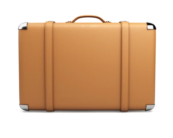 Leather suitcase — Stock Photo, Image