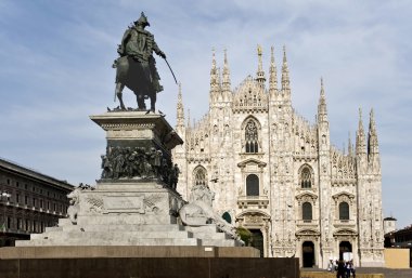 Milan, Piazza del Duomo, Santa Maria Katedrali.