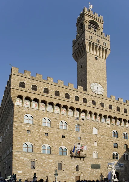 Florence. Palazzo vecchio veya "eski Sarayı" — Stok fotoğraf