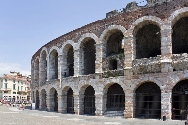 Anfiteatro veronés (Arena di Verona ). — Foto de Stock