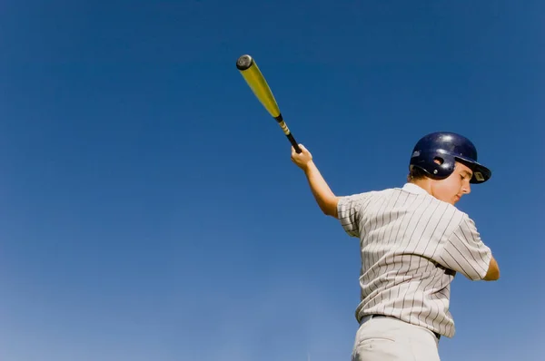 Photo Batter Warming Baseball Game — Stock Photo, Image