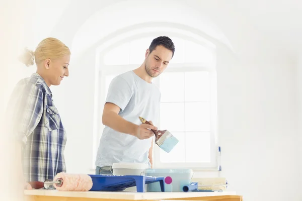 Couple painting — Stock Photo, Image