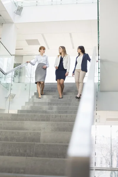 Businesswomen havind conversation — Stock Photo, Image